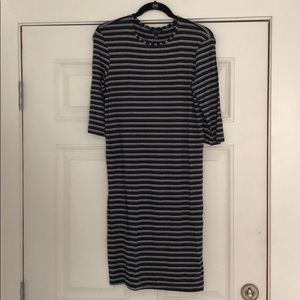 Topshop striped T-shirt Dress